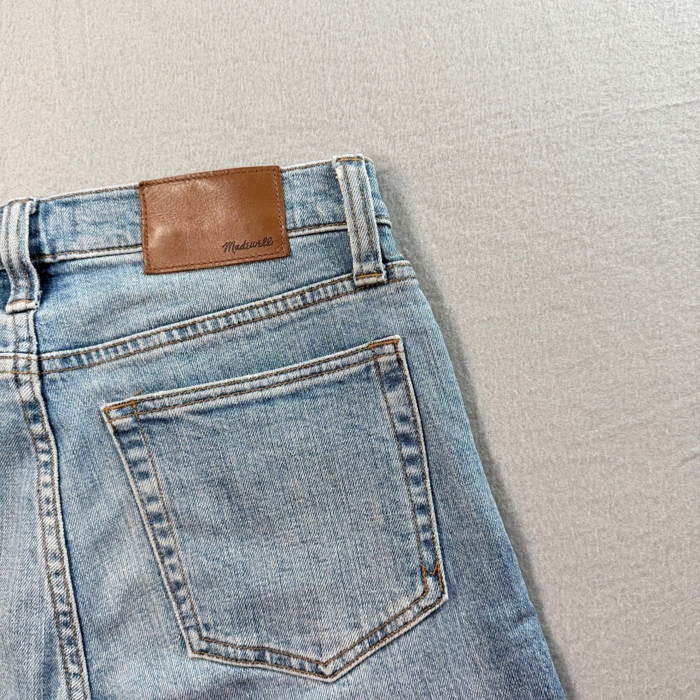 Madewell Slim Fit Jeans Mens 28x30 Light Wash Blue Stretch Denim
